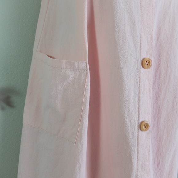 Angashion Pink Ruffled Dress with Pockets Size Medium - Picture 4 of 8